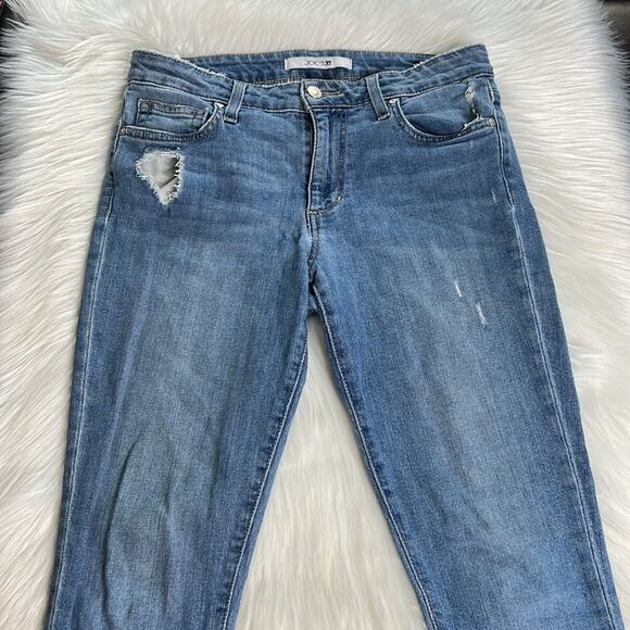 Joe’s Skinny Raw Asymmetrical Hem Jeans - Picture 2 of 7